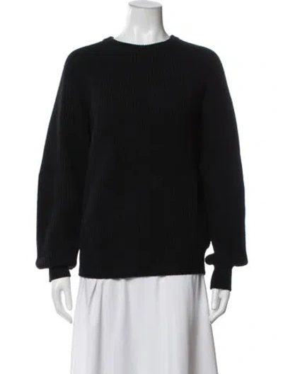 Pre-owned Gimaguas Crew Neck Sweater In Black