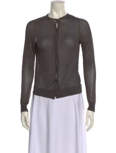 Pre-owned Gimaguas Crew Neck Sweater In Gray