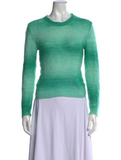 Pre-owned Gimaguas Crew Neck Sweater In Green