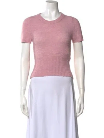 Pre-owned Gimaguas Crew Neck Sweater In Pink