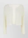 Gimaguas Cropped Knit Cardigan Tiare