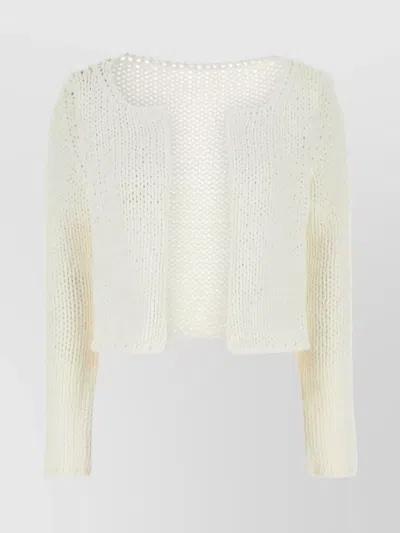 GIMAGUAS CROPPED KNIT CARDIGAN TIARE