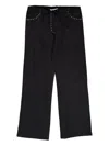 Gimaguas Dayla Silk Trousers In Black