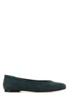 Gimaguas Denim Round Toe Ballerina Shoes