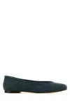 Gimaguas Denim Round Toe Ballerina Shoes