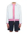 Gimaguas Blue Charlie Denim Jacket In White