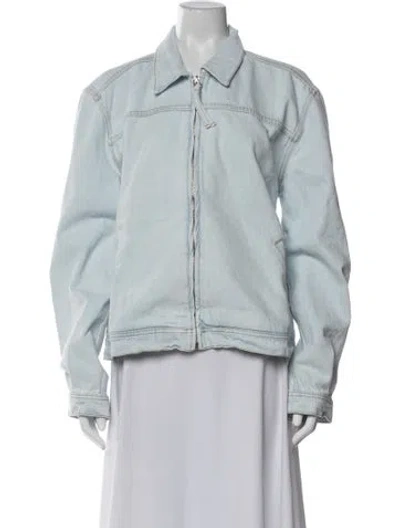 Pre-owned Gimaguas Denim Jacket In Blue