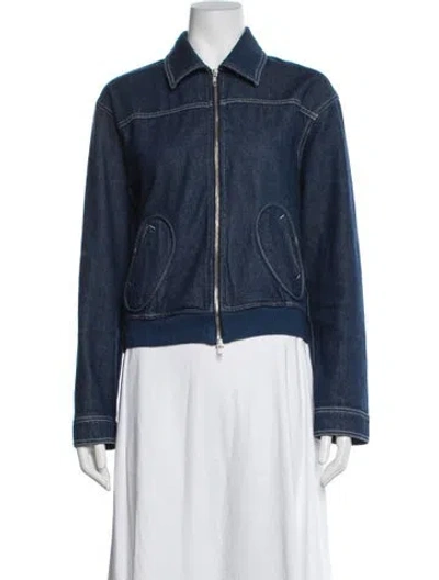 Pre-owned Gimaguas Denim Jacket In Blue