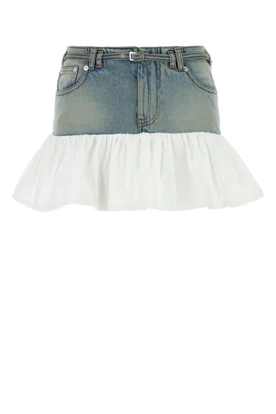 GIMAGUAS MINIGONNA NENA IN DENIM  DONNA