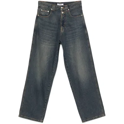 Gimaguas Denim Straight-leg Jeans In Blue