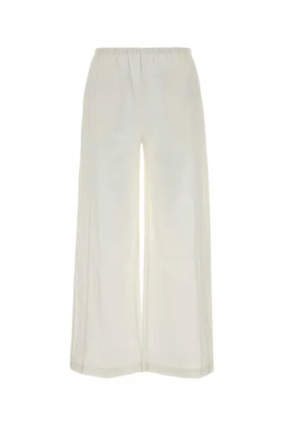 Gimaguas Devi Wide-leg Cotton Pant In White
