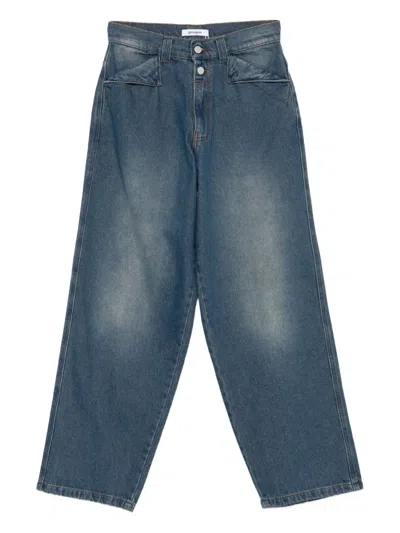 Gimaguas Double-pocket Jeans In Blue