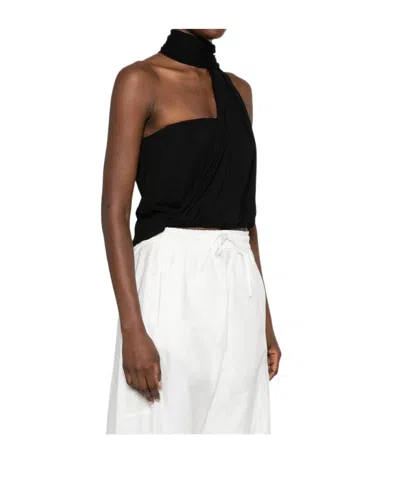 Gimaguas Draped Top In Black