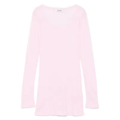 Gimaguas Long-sleeve Dress In Pink