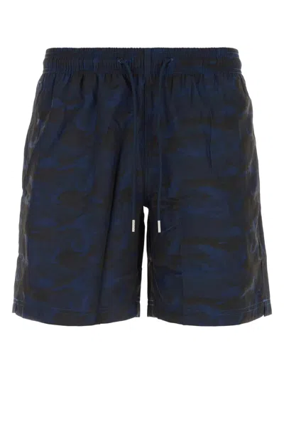 Gimaguas Embroidered Nylon Blend Swimming Shorts In Blue