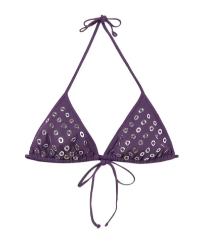Gimaguas Emily Bikini Top In Purple