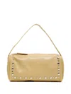 Gimaguas Estuche Stud-embellished Rectangular Tote Bag In Yellow