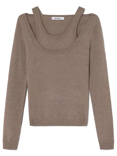 Gimaguas Etoile Jumper Woman Beige In Nude