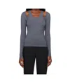 Gimaguas Gray Étoile Sweater In Dark Gray