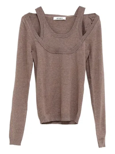 Gimaguas Étoile Top In Brown