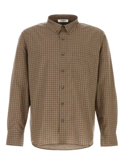 Gimaguas Evan Shirt In Brown