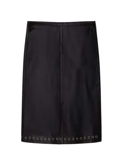 Gimaguas Eyelets Skirt In Black