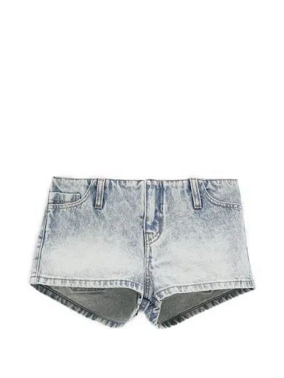 Gimaguas Flor Mini Shorts In Blue