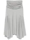 Gimaguas Fortuna Midi Skirt In 灰色