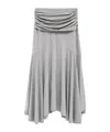 Gimaguas Fortuna Midi Skirt In Grey