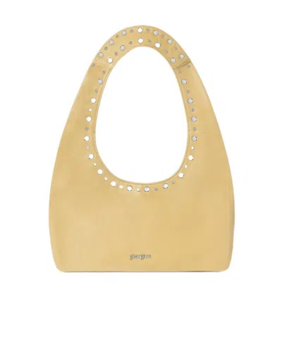 Gimaguas Franca Studded Tote Bag In Neutral