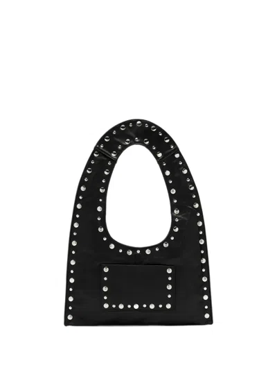 Gimaguas Franca Stud-embellished Tote Bag In Black