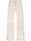 Gimaguas Ivory Linen Blend Gima Pant In Neutrals