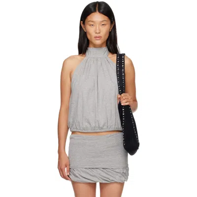 Gimaguas Gray Boa Top