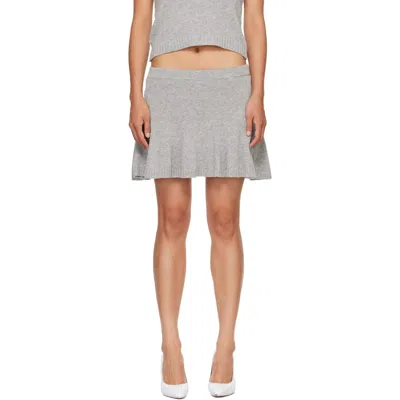 Gimaguas グレー Sindi ミニスカート In Grey