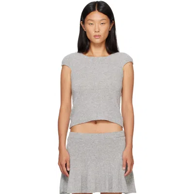 Gimaguas グレー Sindi トップス In Grey