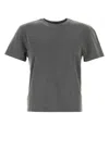Gimaguas Crew Neck Short Sleeves Plain T-shirt In Gray