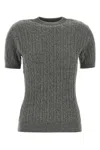 Gimaguas Grey Wool Blend Rina Sweater In Gray
