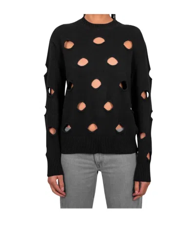 GIMAGUAS HOLLOW KNIT SWEATER