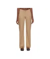 Gimaguas Beige Iris Trousers In Camel