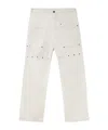 Gimaguas Pantalone Jacob In Cotone Gesso Uomo In White