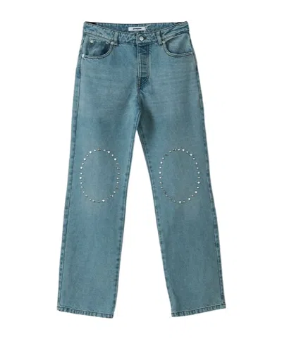 Gimaguas Jeans With Belt Loops In Blue