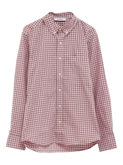 Gimaguas Jeremy Checked Shirt In Pink