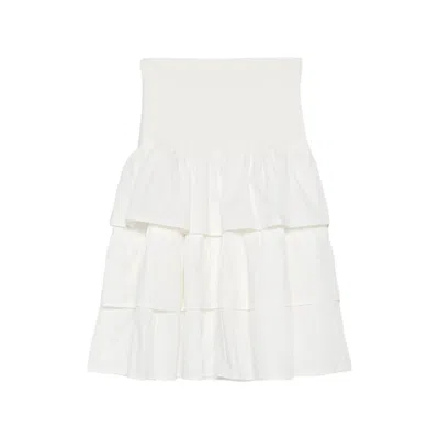 Gimaguas Joan Midi Skirt In White