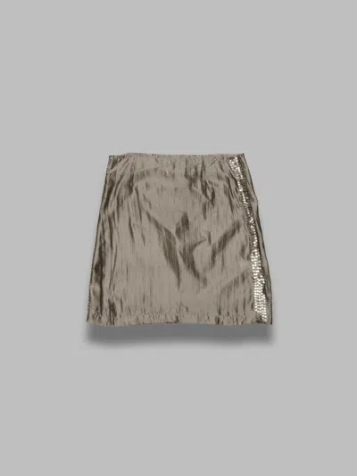 Gimaguas Jules Midi Skirt In Gray