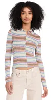 Gimaguas Julieta Horizontal-stripe Top In Multi