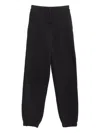 Gimaguas Kenny Drawstring Cuffed Track Pants In Black