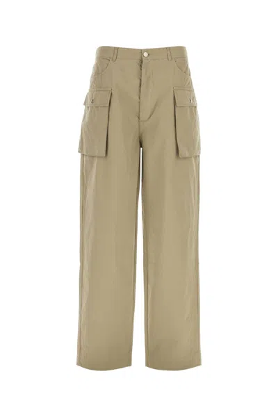 Gimaguas Khaki Cotton Giaco Cargo Pant In Neutral