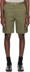 Gimaguas Khaki Nicolas Shorts In Green