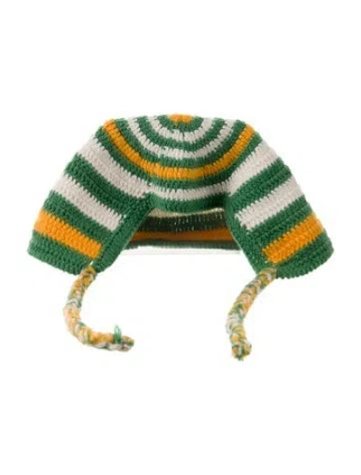 Pre-owned Gimaguas Knitted Beanie In Green