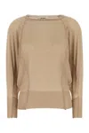 Gimaguas Knitwear Safi Sweater Viscose Blend In Brown